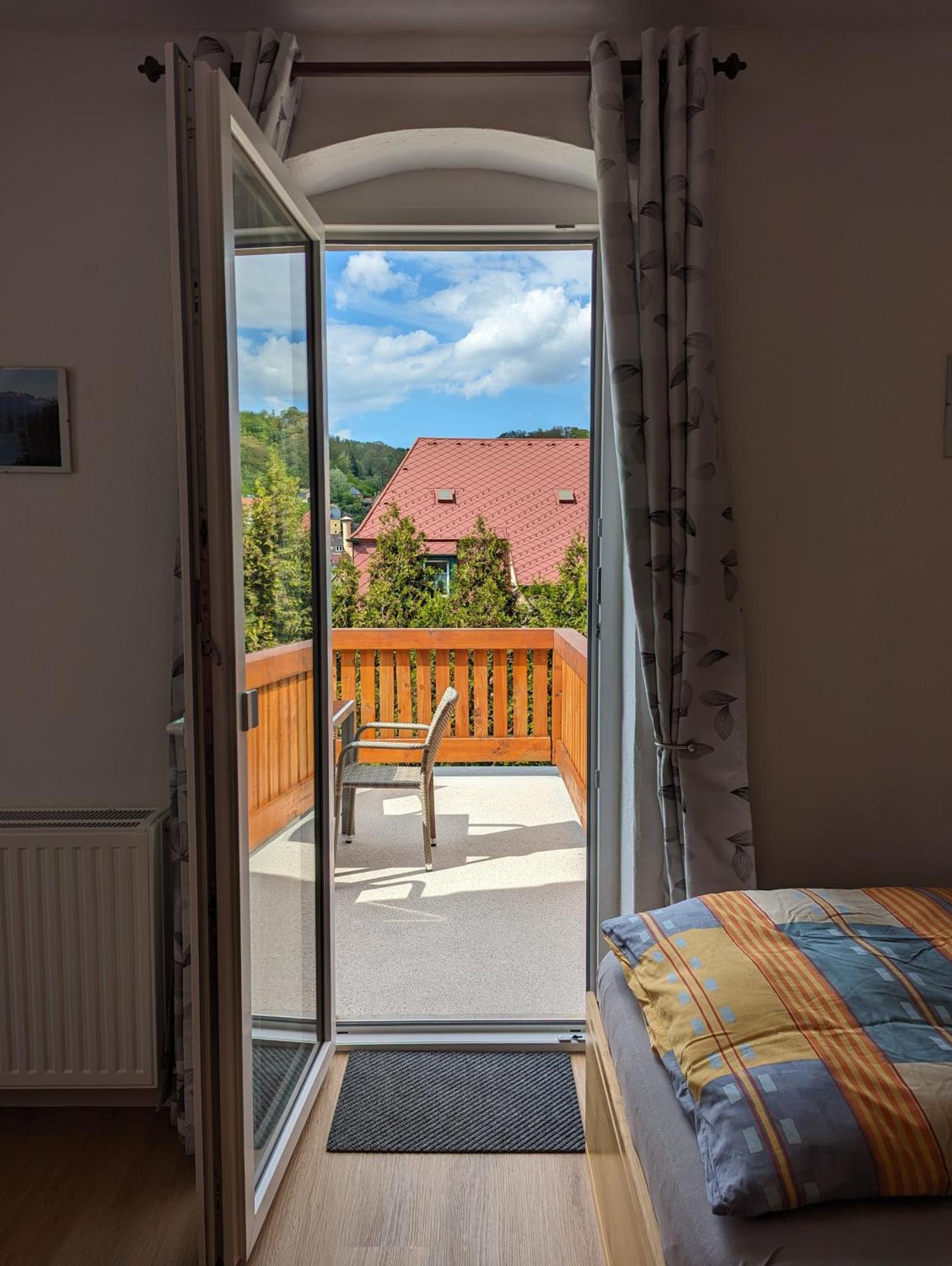 Ferienwohnungen Langer Stadt Wehlen Buitenkant foto